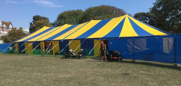 Big top hire business for sale