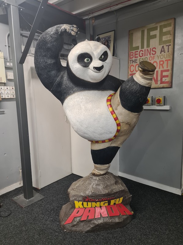 Life-Size Kung Fu Panda “Po”