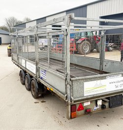 Ifor Williams drop side trailer for sale