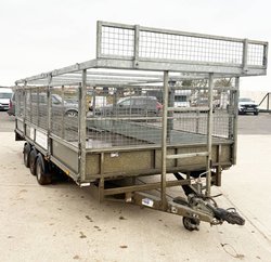 Ifor Williams with pole rack