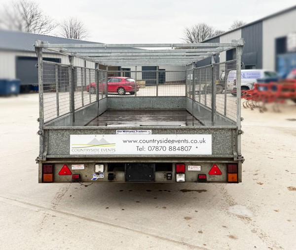 Ifor Williams with pole rack LM187 for sale