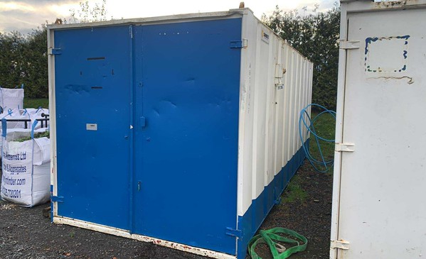 Secondhand 21' x 9' Storage Container