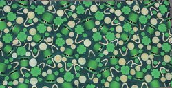 St Patricks Shamrock Canvas Backdrop