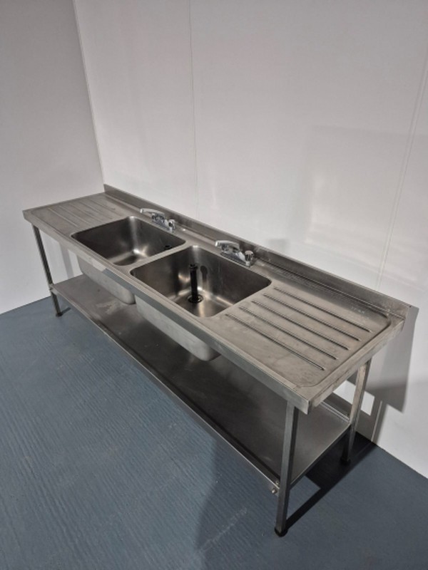 Stainless Steel Double Bowl Sink