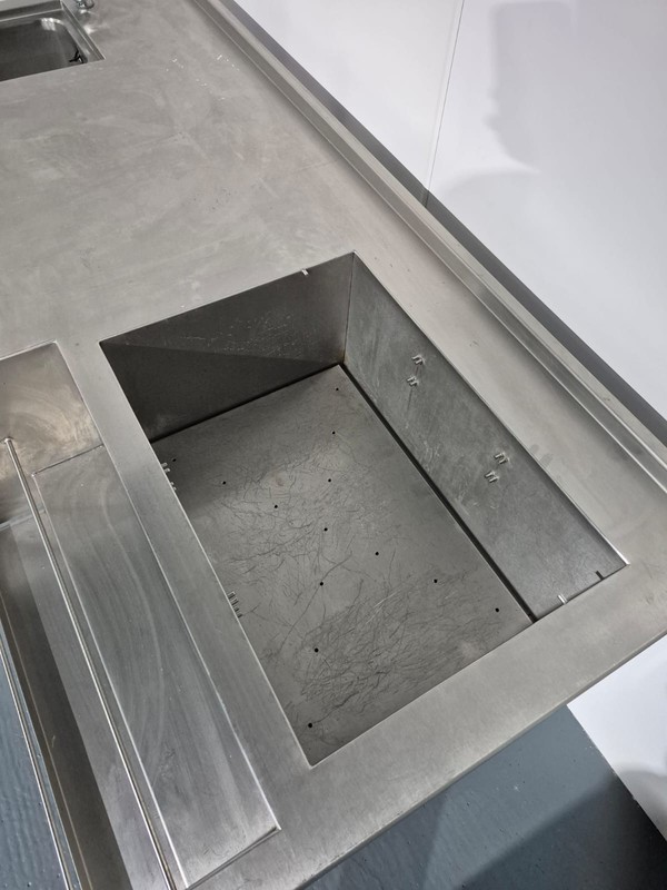 Stainless Steel Cocktail Station