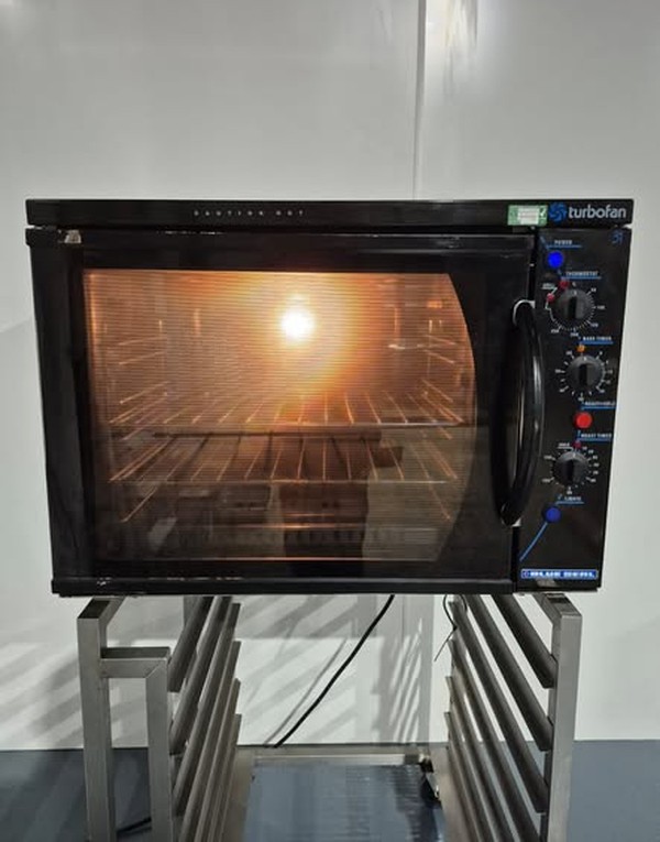 Used Blue Seal Convection Oven With Stand