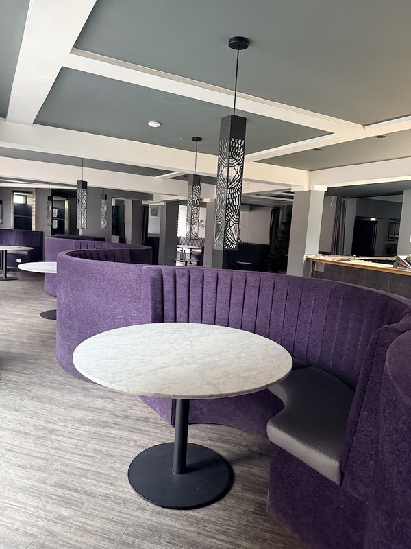 Curved Booth Seating