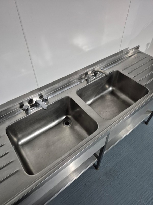 Used Franke Sissons Double Sink