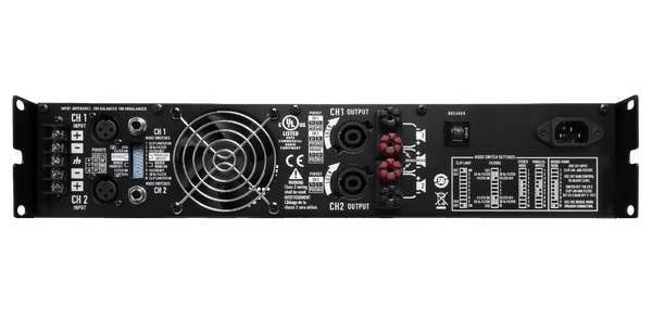 QSC RMX 2450 back panel