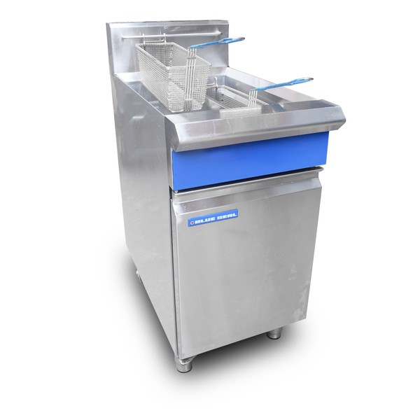 GT46 Blue Seal Twin Tank Fryer