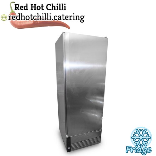 Upright single door fridge