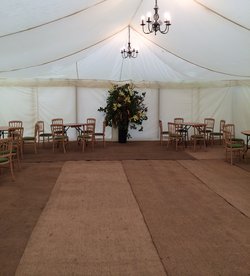 2x 20ft x 6ft Natural Coconut Matting For Sale