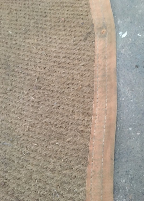 2x 20ft x 6ft Natural Coconut Matting