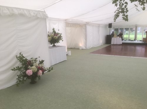 Flat White Marquee Roof Linings For Sale