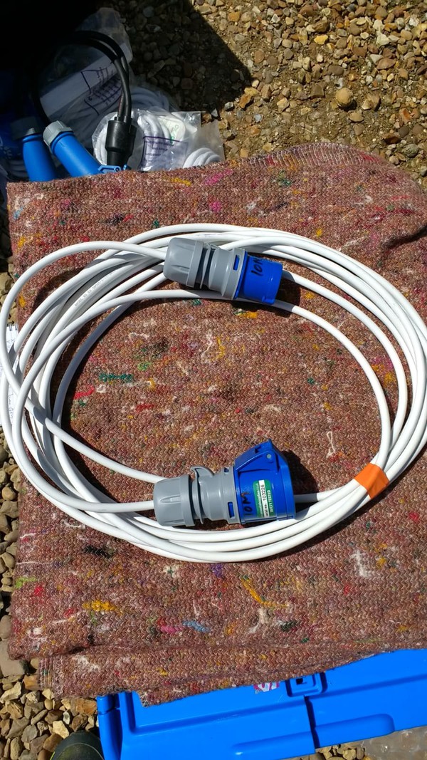 16amp Cee Form extension cable for sale