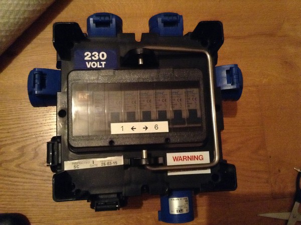 Distribution Box 4x16A, 2x13A IMST