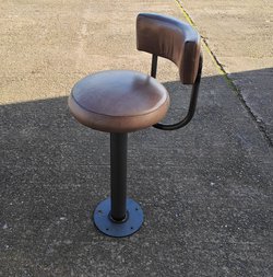 Fixed Swivel Bar Chair