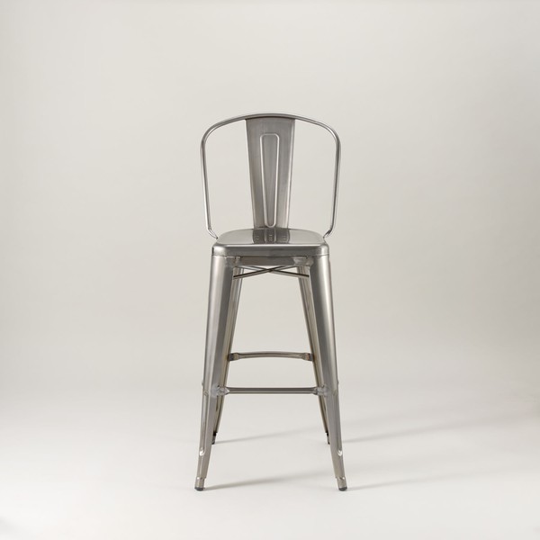 New High Back Paris Bar Stool