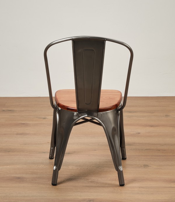 New Wooden Seat Cafe Chairs