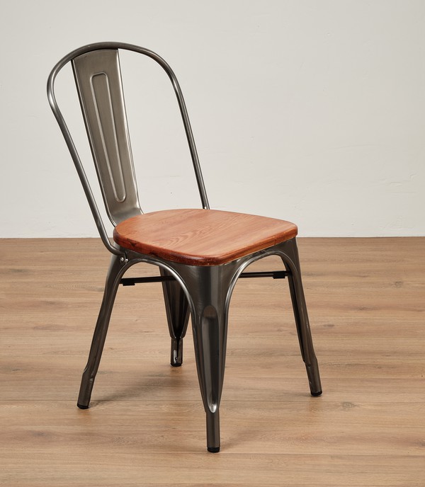 Wooden Seat Cafe Chairs For Sale