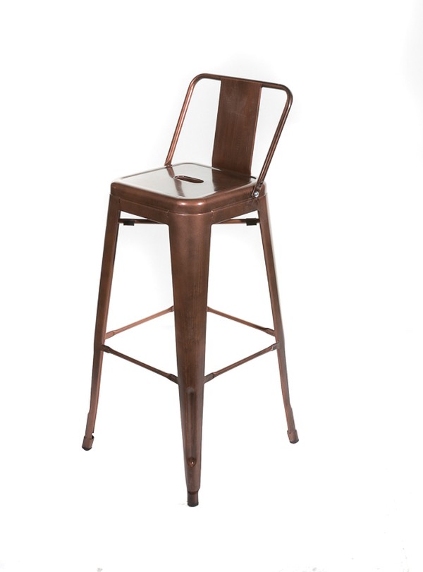 New Copper High Bar Stools New Copper High Bar Stools