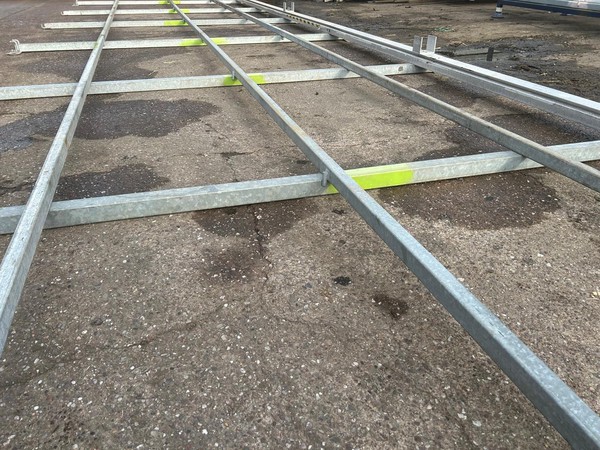 Steel subfloor cassette