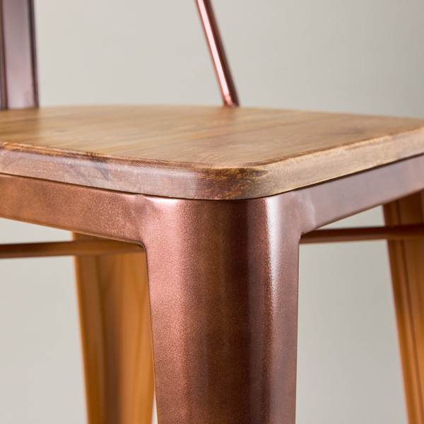 Paris Copper Bar Stool
