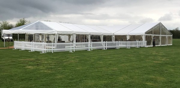 12m - 9m Cruciform Frame marquee