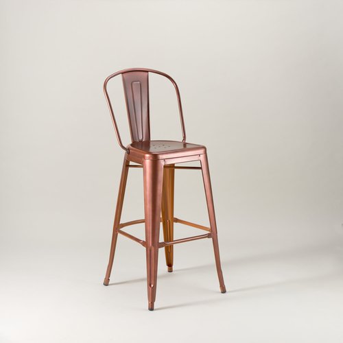 Vintage Copper Bar Stools For Sale