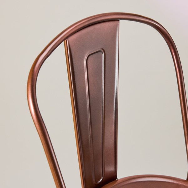 New Tall Copper Bar Stools