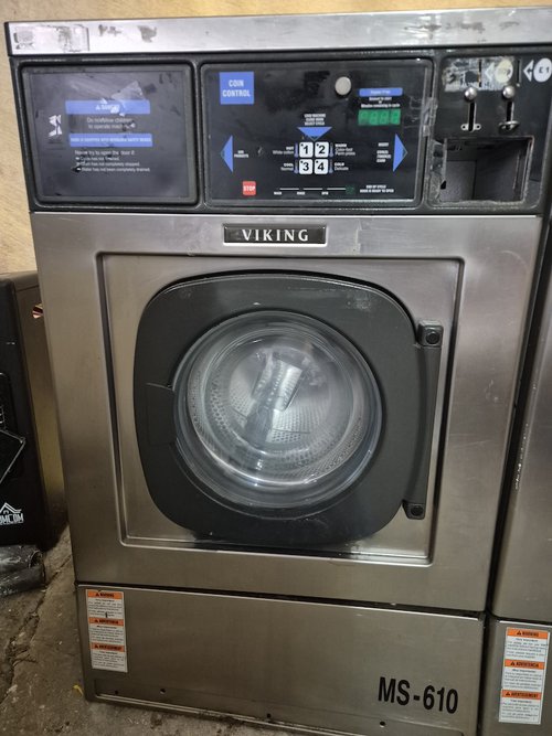 Coin operated washing machine