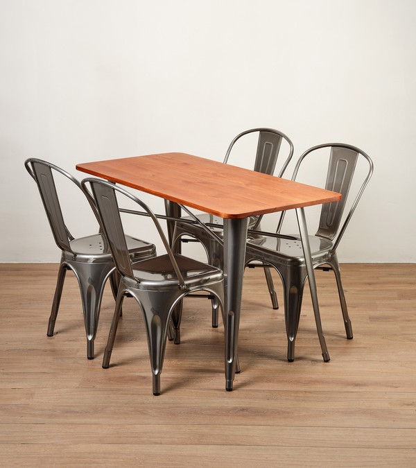 Paris Cafe Table & 4 Chair Set Paris Cafe Table & 4 Chair Set