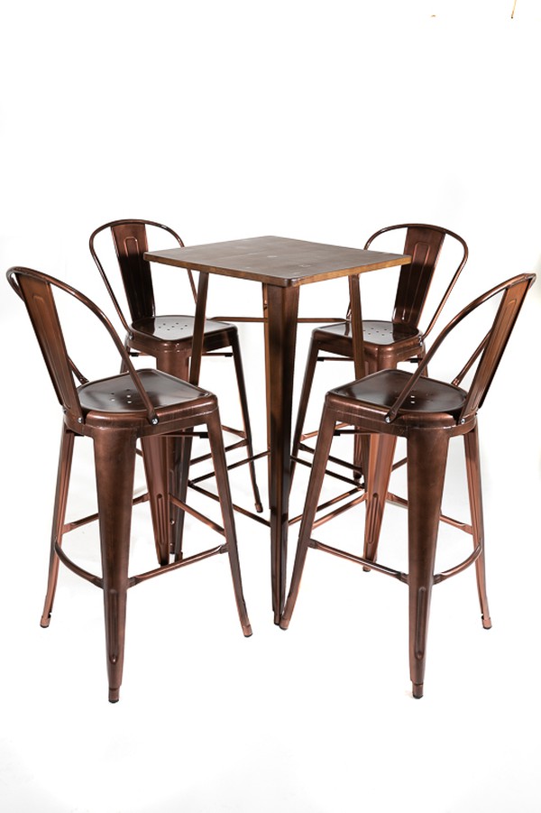 High Bar Table And 4 Chair Set High Bar Table And 4 Chair Set