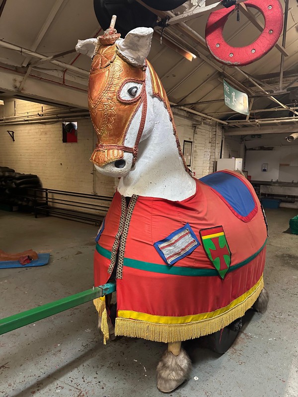 Joust Horse from It's a Knockout