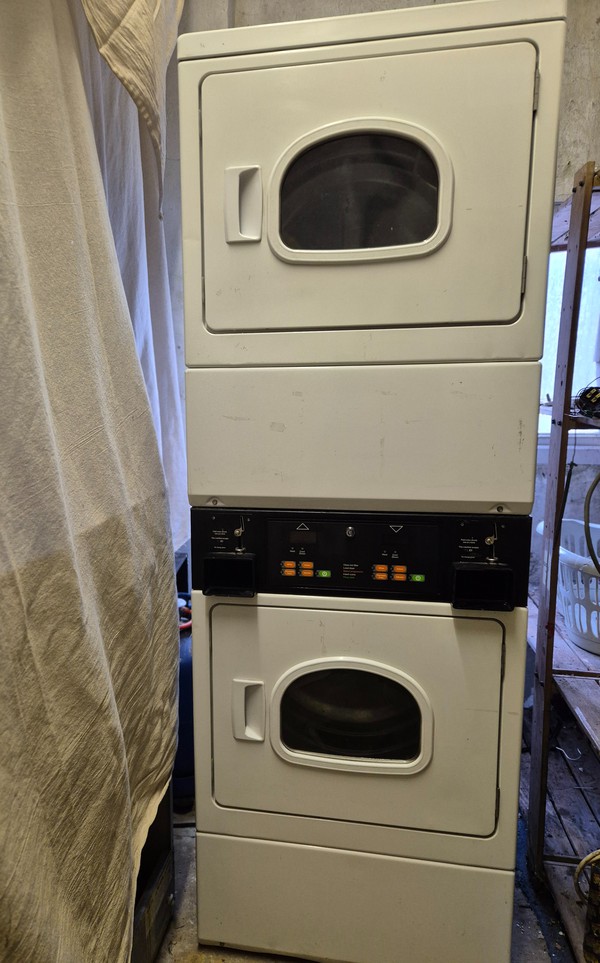 Stacked Gas Tumble Dryers For Sale
