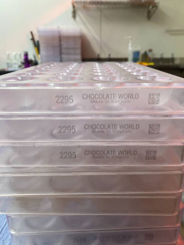 Chocolate world bon bon moulds code 2295  for sale