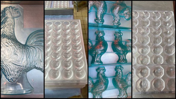 Commercial chocolate moulds for sale