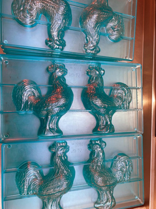 Small chicken mould for chocolate