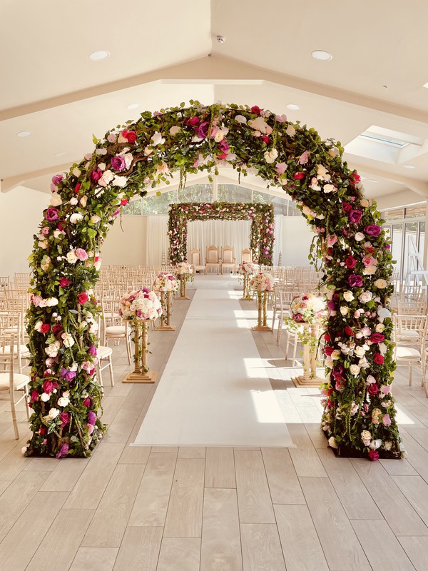 Floral Rose Mandap