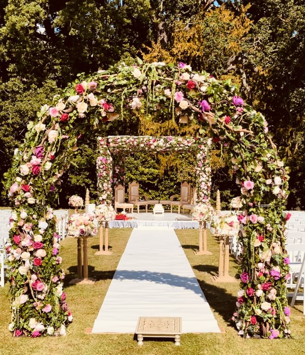Indian wedding mandap
