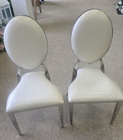 Silver Dior Liberty Chairs