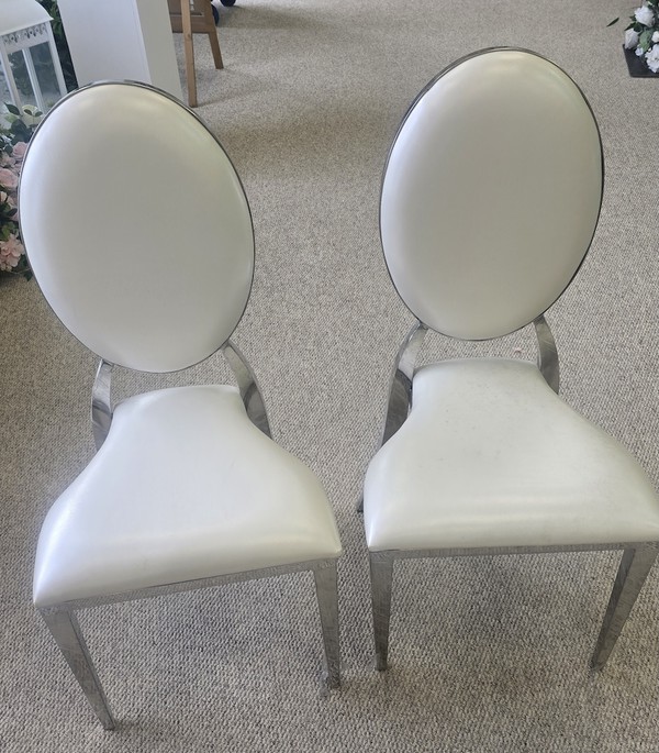 Silver Dior Liberty Chairs