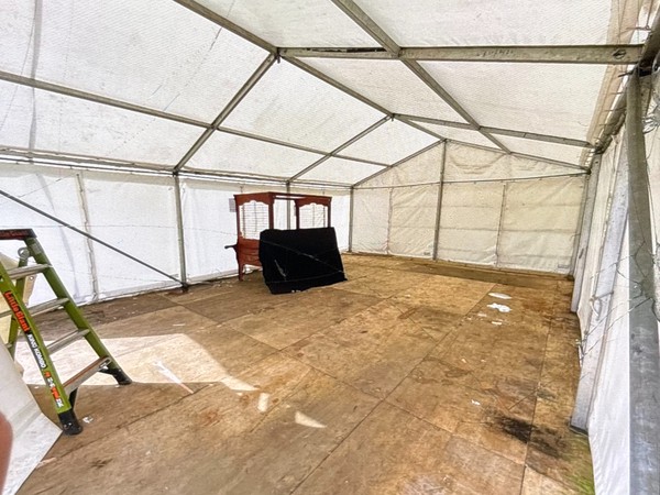 6m x 9m A-Frame Hoecker Marquee