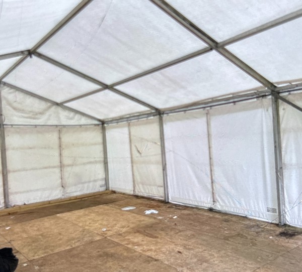 Used 6m x 9m A-Frame Hoecker Marquee