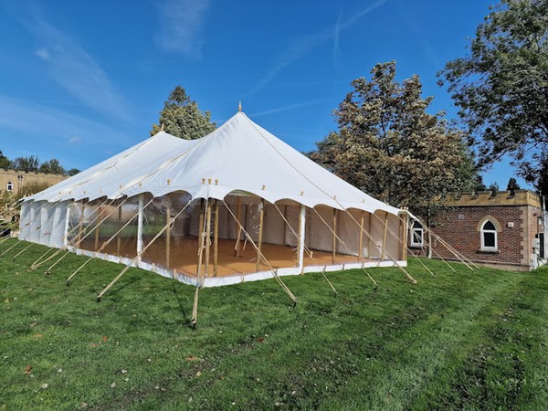 Petal Pole Marquee for hire