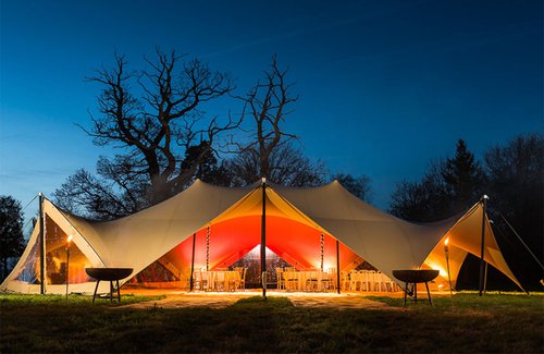 900sqm Strecth Tent Canvas For Sale