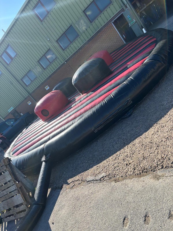 Red and Black Airquee Gladiator Joust