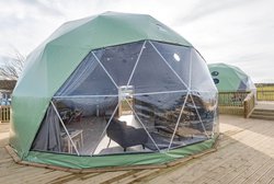 Secondhand Used 2x Glamping Domes For Sale