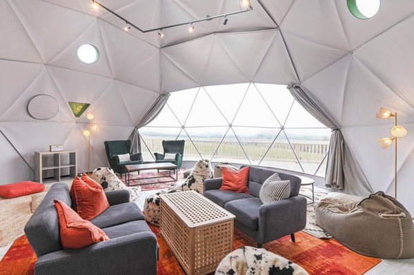 2x Glamping Domes