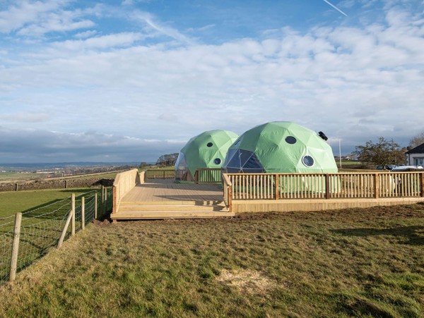 Used 2x Glamping Domes For Sale